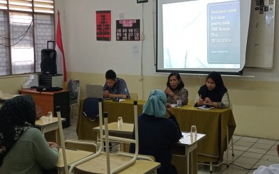 RAPAT SOSIALISASI KEGIATAN AGENDA KELAS 9